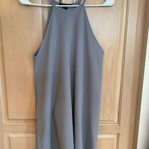 Forever 21 Gray Midi Dress